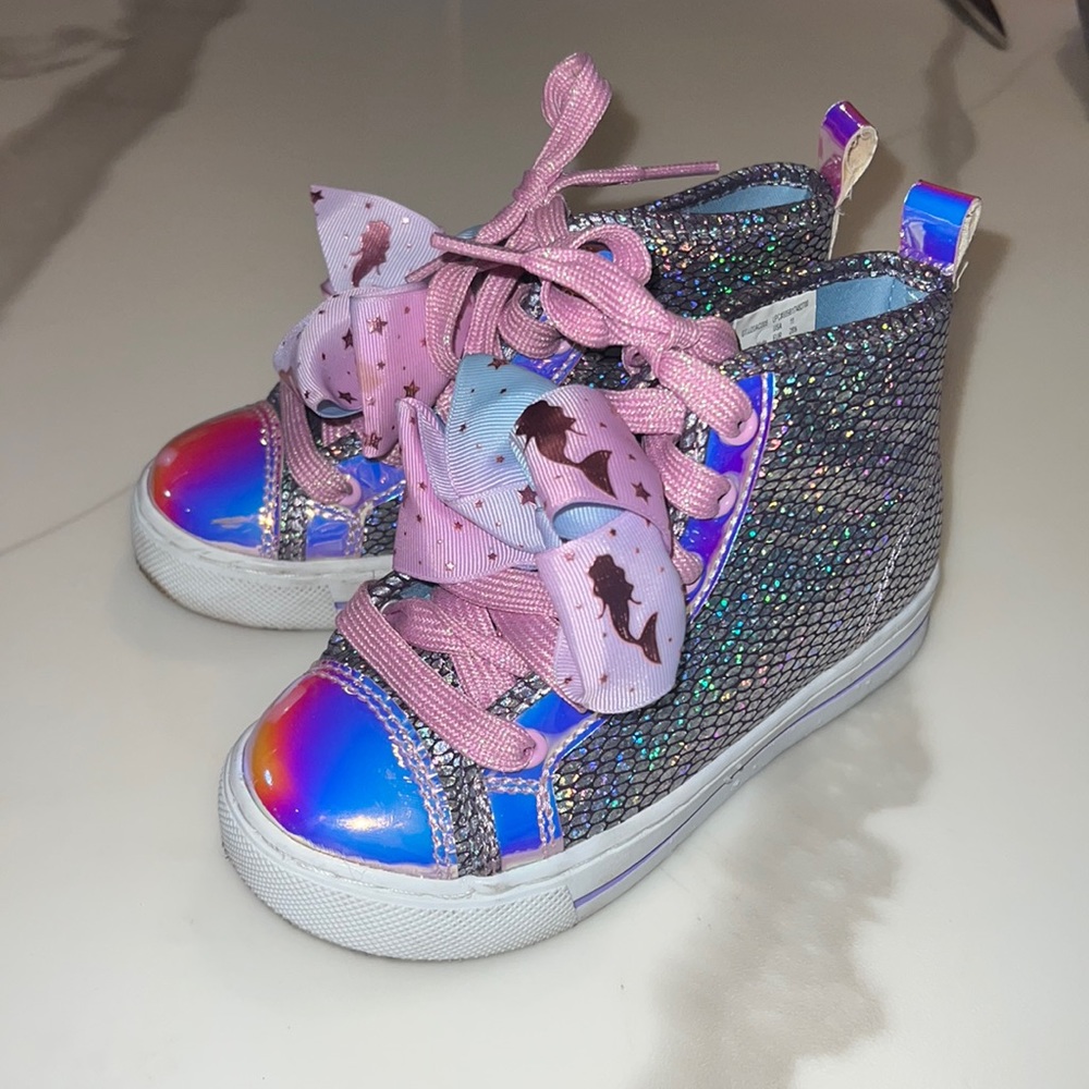 Nickelodeon JoJo Siwa Lilac Mermaid Scales High-Top